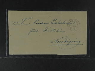 Sweden. P county. WENERSBORG 6.6.1856, circle cancellation. Cover sent during the skill …