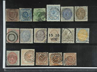 Denmark. Used 1851-1906. All different, e.g. F 2-3, 5, 11, 20, 23, 34, 36, 44. Mostly …