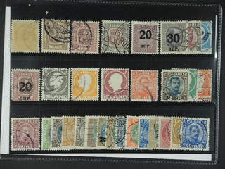 Iceland. Used 1876–1937. All different, e.g. F 8, 83, 86-87, 100-101, 106, 111, 113, …