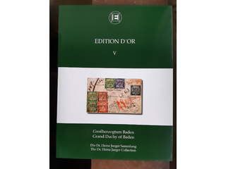 Literature, Baden. EDITION D'OR, Vol. V: 'Grand Duchy of Baden – The Dr. Heinz Jaeger …