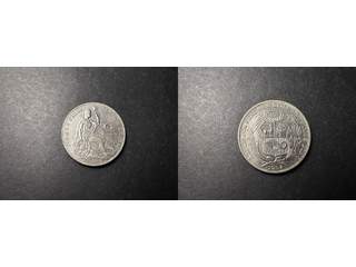 Peru 1 sol 1934, AU-UNC