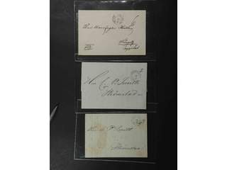 Sweden. O county. GÖTHEBORG, arc postmark type 4 on two letters and one covers, 1835. …