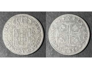 Portugal Maria I (1786-1799) 400 reis 1797, VF-XF
