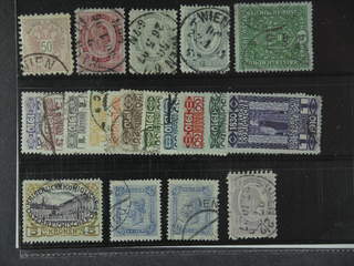 Austria. Used 1883-1917. All different, e.g. Mi 49, 62, 68, 83, 161-63, 170-74, 206 II. …