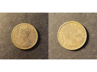 Hong Kong Queen Victoria (1841-1901) 10 cents 1865, VF
