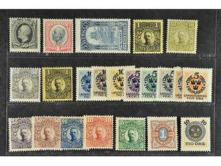 Sweden. ★ 1889–1916. All different, e.g. F 59-60, 65, 77, 90-91, 96. Mostly good …