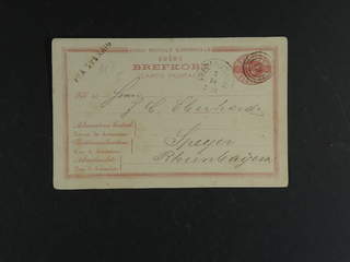 Sweden. Facit bKe4. DENMARK. Danish cancellations numeral 19, single line FRA SVERRIG …