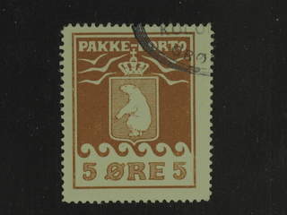 Denmark Greenland. Facit P6 I used , 5 øre red brown. Small part of oval pmk. Good …