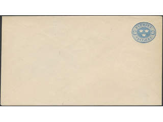 Sweden, Sverige, Sverige, Sverige. Postal stationery, Stamped envelope, Facit Fk1Ib, …