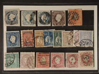 Portugal. Used 1853–1929. All different, e.g. Mi 2, 6, 10, 12 I, 22, 24. Mostly good …