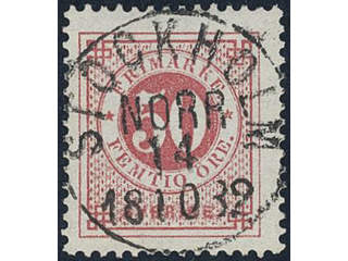 Sweden, Sverige, Sverige, Sverige. Facit 36f used, 50 öre rose-red. EXCELLENT …