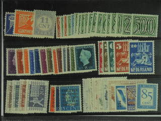 Netherlands. ★ 1923–51. All different, e.g. Mi 134-35, 357-74, 477-89, 558-62, 597-600, …