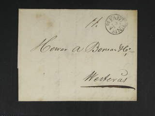Sweden. W county. FAHLUN 7.4.1831, arc postmark. Type 1 on letter sent to Västerås. …