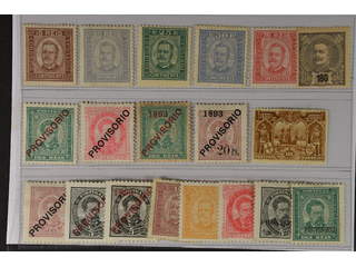 Portugal. ★ 1882–1898. All different, e.g. Mi 68-70, 71A, 72, 81, 83, 88, 93, 144, 153. …
