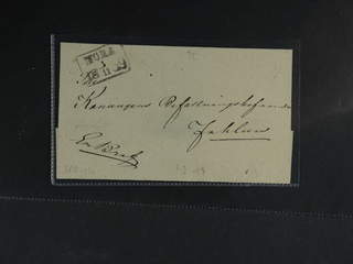 Sweden. W county. MORA 1.11.1859, rectangular postmark. Type 3 on cover sent during the …