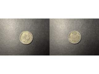 Filippinerna Alfonso XII (1874-1885) 20 centimos 1884, VF