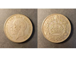 Storbritannien George V (1910-1936) 1 crown 1927, AU