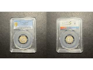 Japan Mutsuhito (1867-1912) 10 sen 1895 (Meiji 28), UNC, PCGS MS64
