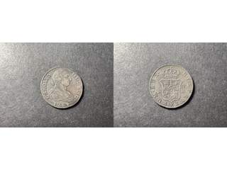 Spanien Carlos III (1759-1788) 4 reales 1784, VF lightly cleaned