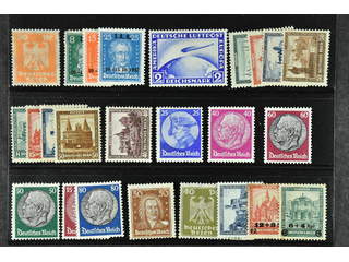 Germany Reich. ★ 1924–1937. All different, e.g. Mi 361, 407-09, 423, 450-53, 459-62, …