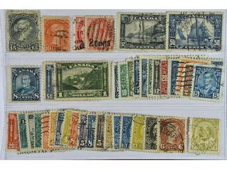 Canada. Used 1868–1935. All different, e.g. Mi 24, 31, 75-76, 136-37, 148, 154-55. …