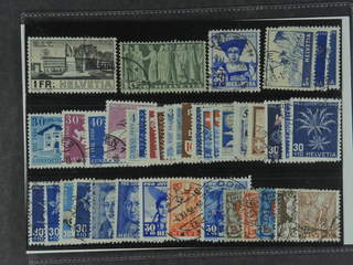 Switzerland. Used 1924–50. All different, e.g. Mi 324, 330v, 362, 394, 474, 548-49, and …