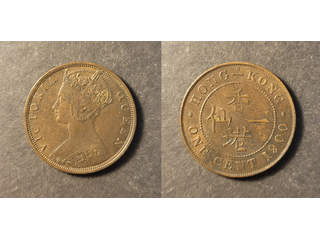 Hong Kong Queen Victoria (1841-1901) 1 cent 1900 H, AU