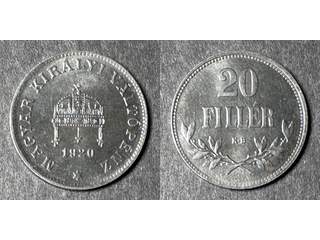 Ungern 20 filler 1920, UNC