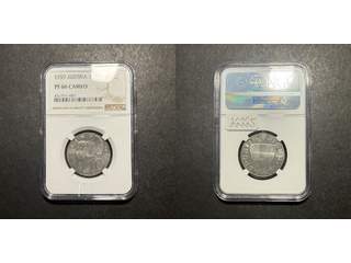 Österrike 10 schilling 1959, PROOF, NGC PF66 CAMEO