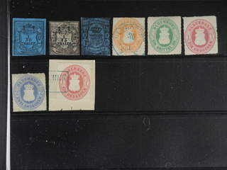 Germany Oldenburg. ★/⊙ 1852–1862. All different, e.g. Mi 2-3, 6, 16, 15B, 17-18B. Mostly …