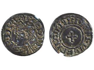 Coins, Great Britain. Edward the Confessor, Spink 1173, 1 penny ND. 0.77 g. Warwick …