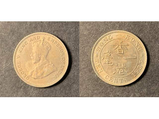 Hongkong George V (1910-1936) 10 cents 1935, XF-UNC