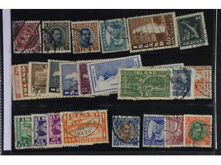 Iceland. Used 1931–44. All different, e.g. F 154, 156–57, 199, 230. Mostly good quality. …