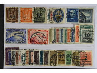 Germany Reich. Used 1931–34. All different, e.g. Mi 461, 481, 488, 507, 529-39, 543, …