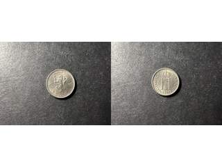 Norge Haakon VII (1905-1957) 25 øre 1921, 01/0