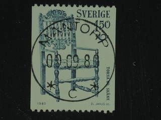 Sweden. Facit 1132 used , 1980 Norden 1.50 Kr blue-green. EXCELLENT cancellation MANTORP …