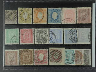 Portugal. Used 1855-1892. All different, e.g. Mi 8, 37, 40, 48, 62, 73, 75C. Mostly good …
