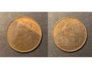 Storbritannien Queen Victoria (1837-1901) 1 penny 1885, UNC