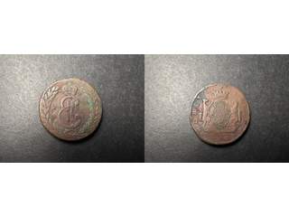 Ryssland - Sibirien Catharine II (1762-1796) 5 kopeks 1779, F-VF, litet arg