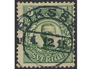 Sweden. Facit 79, D county. ERIKSBERG 4.12.15. Superb cancellation. Postal: 200:-