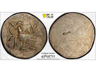 Kambodja 2 pe ND(1846-60), PCGS AU53