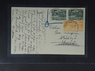 Sweden. Facit 240C. DENMARK. Danish circle cancellation KJØBENHAVN 27.6.35 on Swedish …