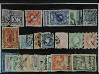 Austria. Used 1911-25. Back-of-the-book, All different, e.g. Mi Postage due 45-46, 68, …