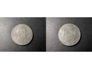 Sverige Oscar I (1844-1859) 1 riksdaler specie 1844, 1+