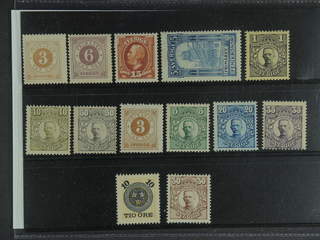 Sweden. ★ 1877-1919. All different, e.g. F 28(★), 44, 55, 65, 77, 90-91. Mostly good …