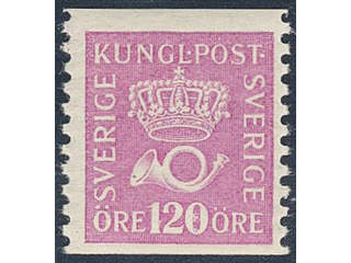Sweden. Facit 172a ★★ , 120 öre rose-lilac.