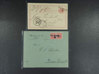 Sweden. DENMARK. Danish cancellation FRA SVERIGE M (Malmö–Copenhagen route) on three …