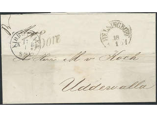 Sweden. Postage due mail. Postage due cancellation 36 ÖRE on cover sent from KIØBENHAVN …