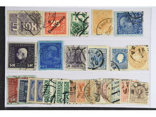 Austria. Used 1894–1935. Back-of-the-book. All different, e.g. Mi Postage Due 45-46, 68, …
