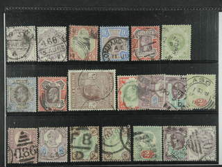 Britain. Used 1883-1902. All different, e.g. Mi 73, 76, 92, 95-97, 112-13, 115. Mostly …